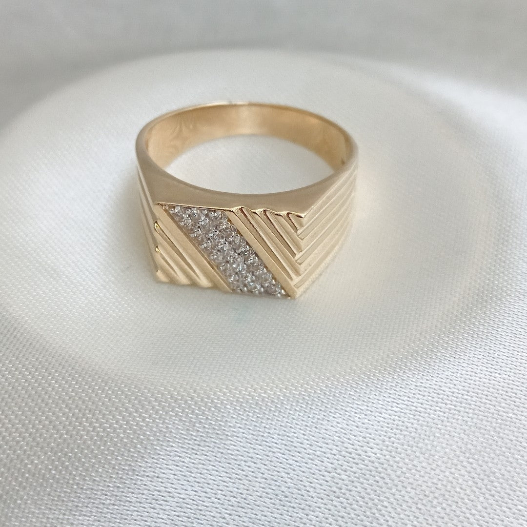 ANILLOS CABALLERO ORO 14K 7 (NUEVO)
