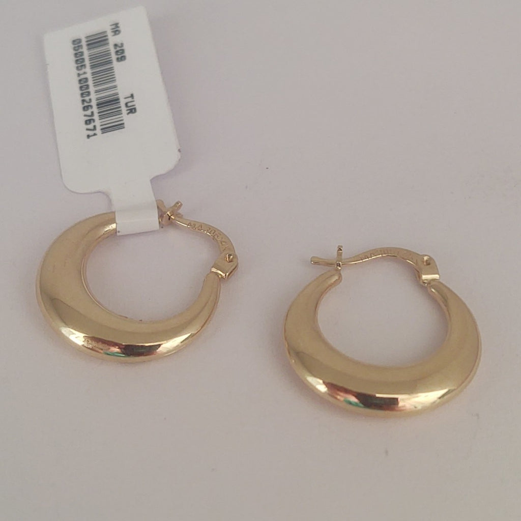 ARRACADAS ORO 14K 2.3 (NUEVO)