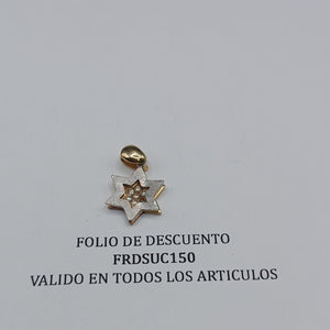 DIJE ORO COMBINADO 14 K 3.9 GRMS (SEMINUEVO)