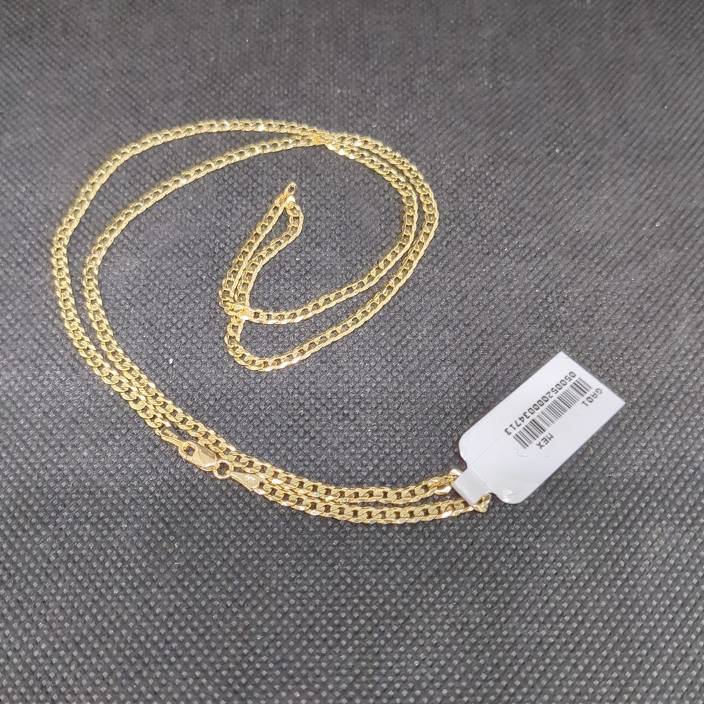 CADENA BARBADA 14K 60 CM 9.9 GR (NUEVO)