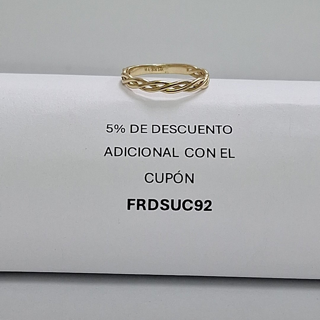 ANILLOS DAMA ORO 14K 1.9 (NUEVO)