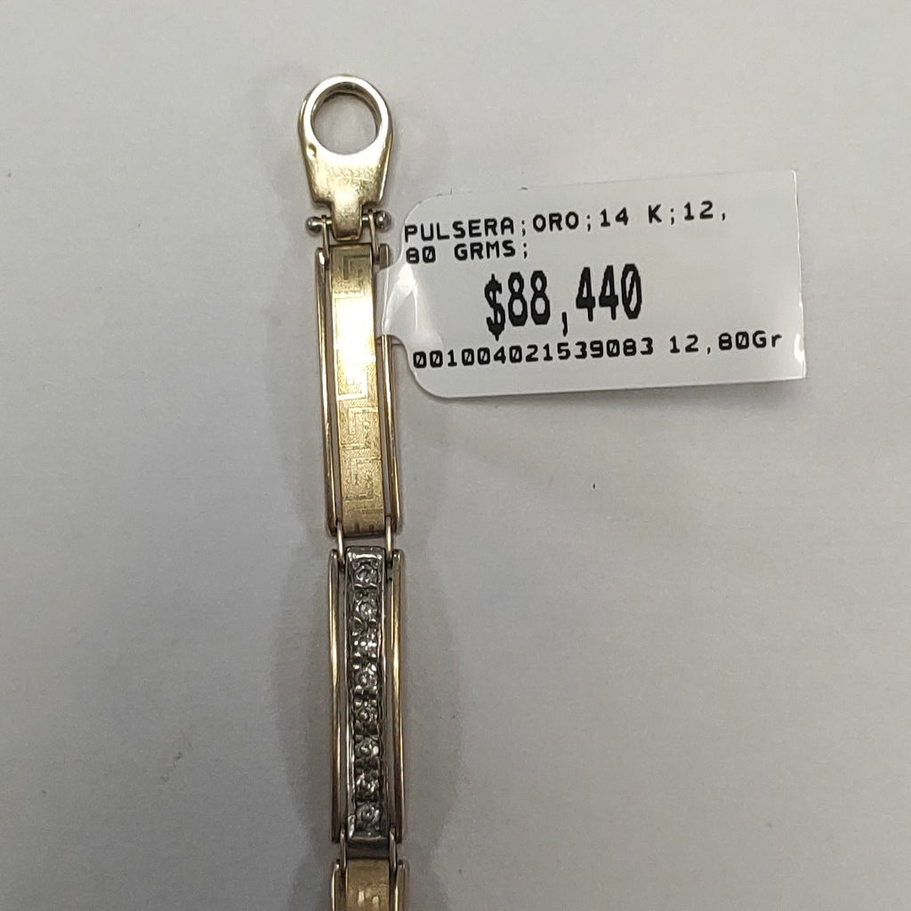 PULSERA ORO 14 K 12,80 GRMS (SEMINUEVO)