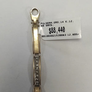 PULSERA ORO 14 K 12,80 GRMS (SEMINUEVO)