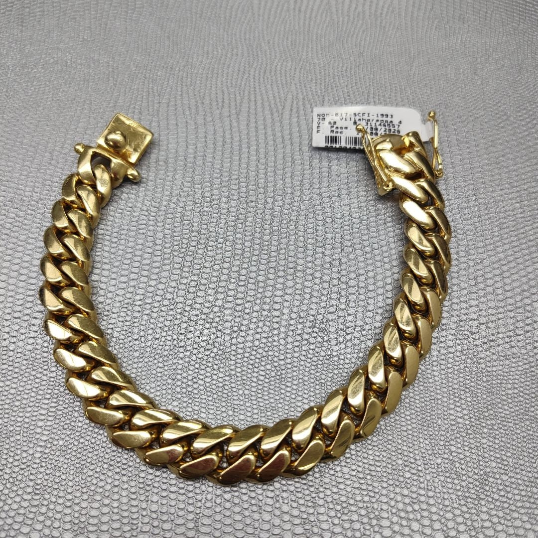 PULSERA,PULSERA RIGIDA ORO 14 K 91,20 GRMS (SEMINUEVO)