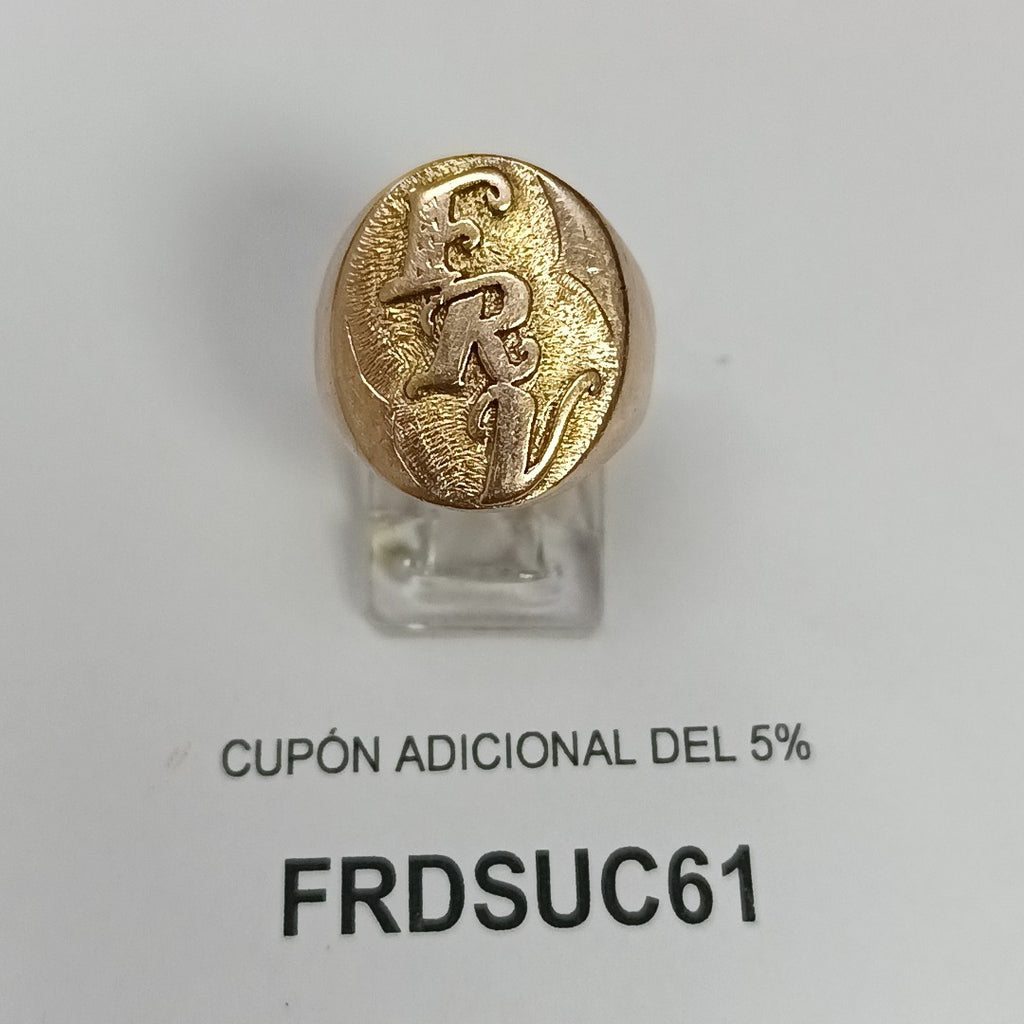 ANILLO ORO 10 K 16 GRMS (SEMINUEVO)
