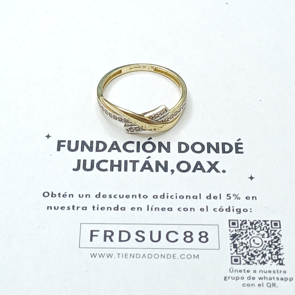 ANILLOS DAMA ORO 14K 1.7 (NUEVO)
