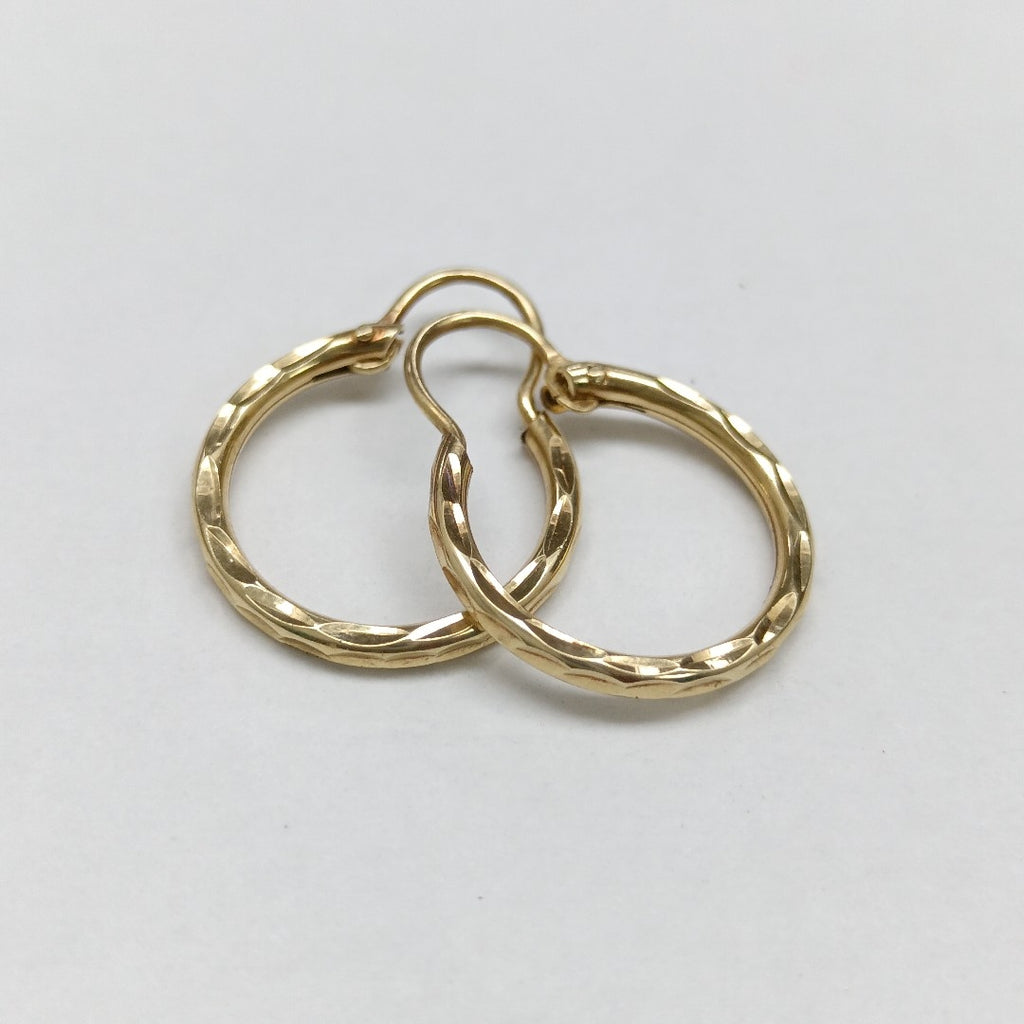 ARRACADAS PAR ORO 14 K 1 GRMS (SEMINUEVO)