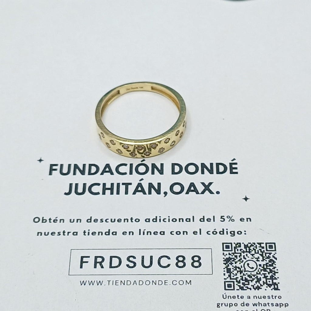 ANILLOS DAMA ORO 14K 1.9 (NUEVO)