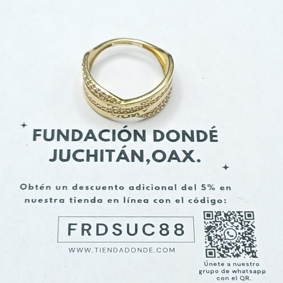 ANILLOS DAMA ORO 14K 2.9 (NUEVO)