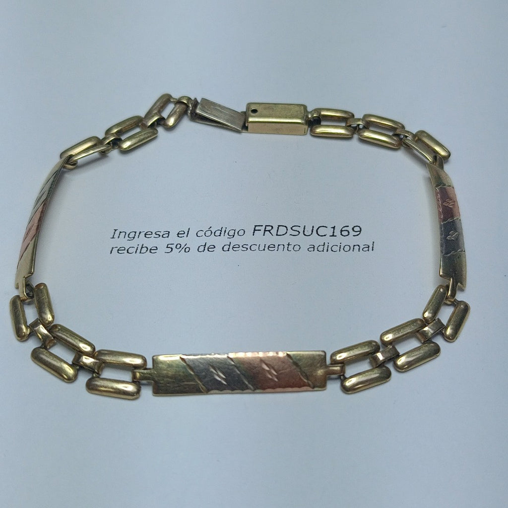 PULSERA ORO 10 K 6,40 GRMS (SEMINUEVO)