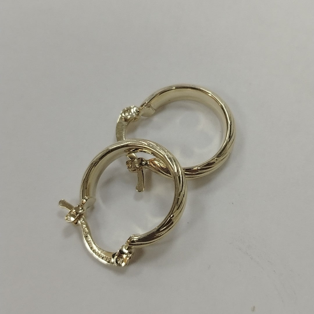 ARETES ARRACADA ASTRIADA 14K 1.7 GR (NUEVO)