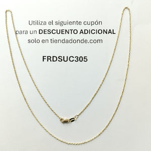 CADENA TORZAL 14K 55 CM 2.9 GR (NUEVO)