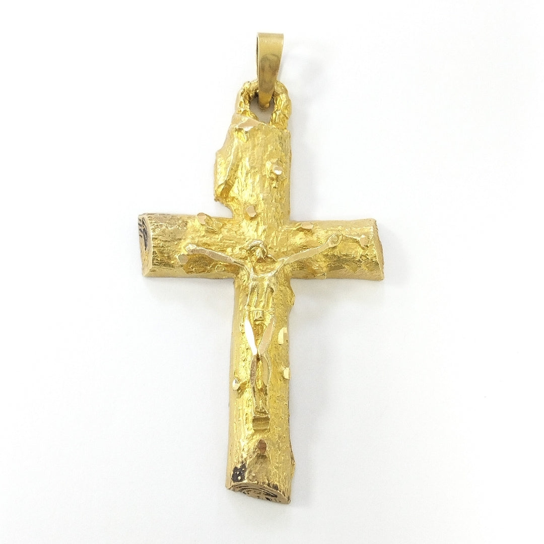 CRUCIFIJO ORO 18 K 21.7 GRMS (SEMINUEVO)