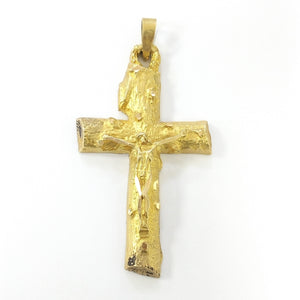CRUCIFIJO ORO 18 K 21.7 GRMS (SEMINUEVO)