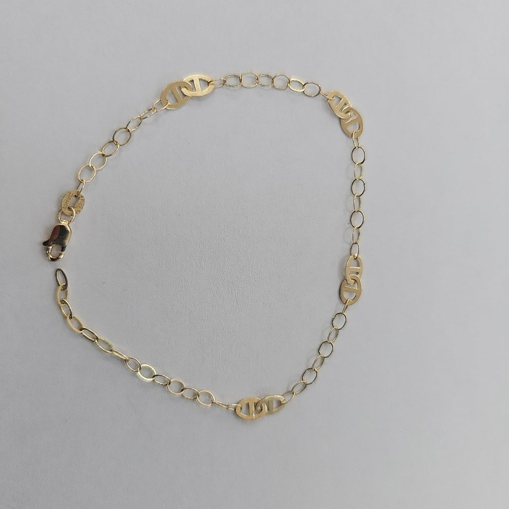 PULSERA ESPECIAL 14K 21 CM 1.8 GR (NUEVO)