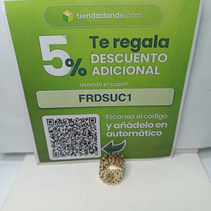 ANILLO ORO 14 K 6.4 GRMS (SEMINUEVO)