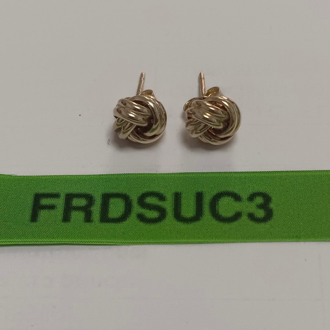 ARETES PAR ORO 14 K 1.4 GRMS (SEMINUEVO)