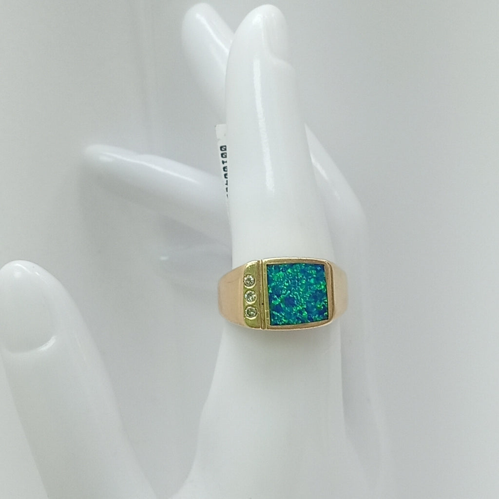ANILLO ORO 14 K 8.3 GRMS (SEMINUEVO)