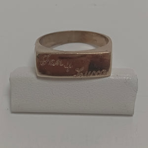 ANILLO ORO 8 K 5.3 GRMS (SEMINUEVO)