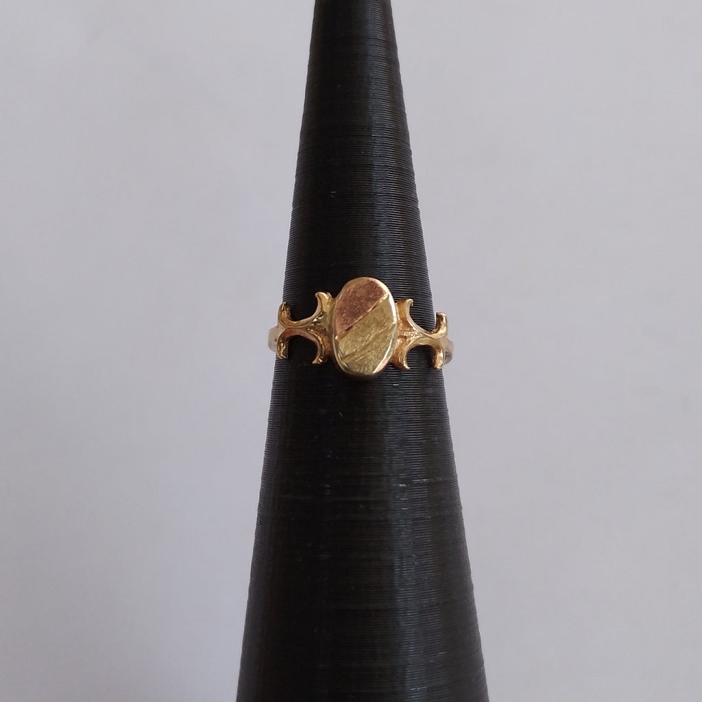 ANILLITO ORO,ORO COMBINADO 10 K 1,60 GRMS (SEMINUEVO)