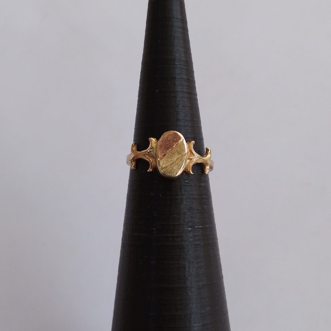 ANILLITO ORO,ORO COMBINADO 10 K 1,60 GRMS (SEMINUEVO)