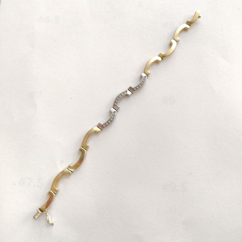 PULSERA ORO 14 K 12.8 GRMS (SEMINUEVO)