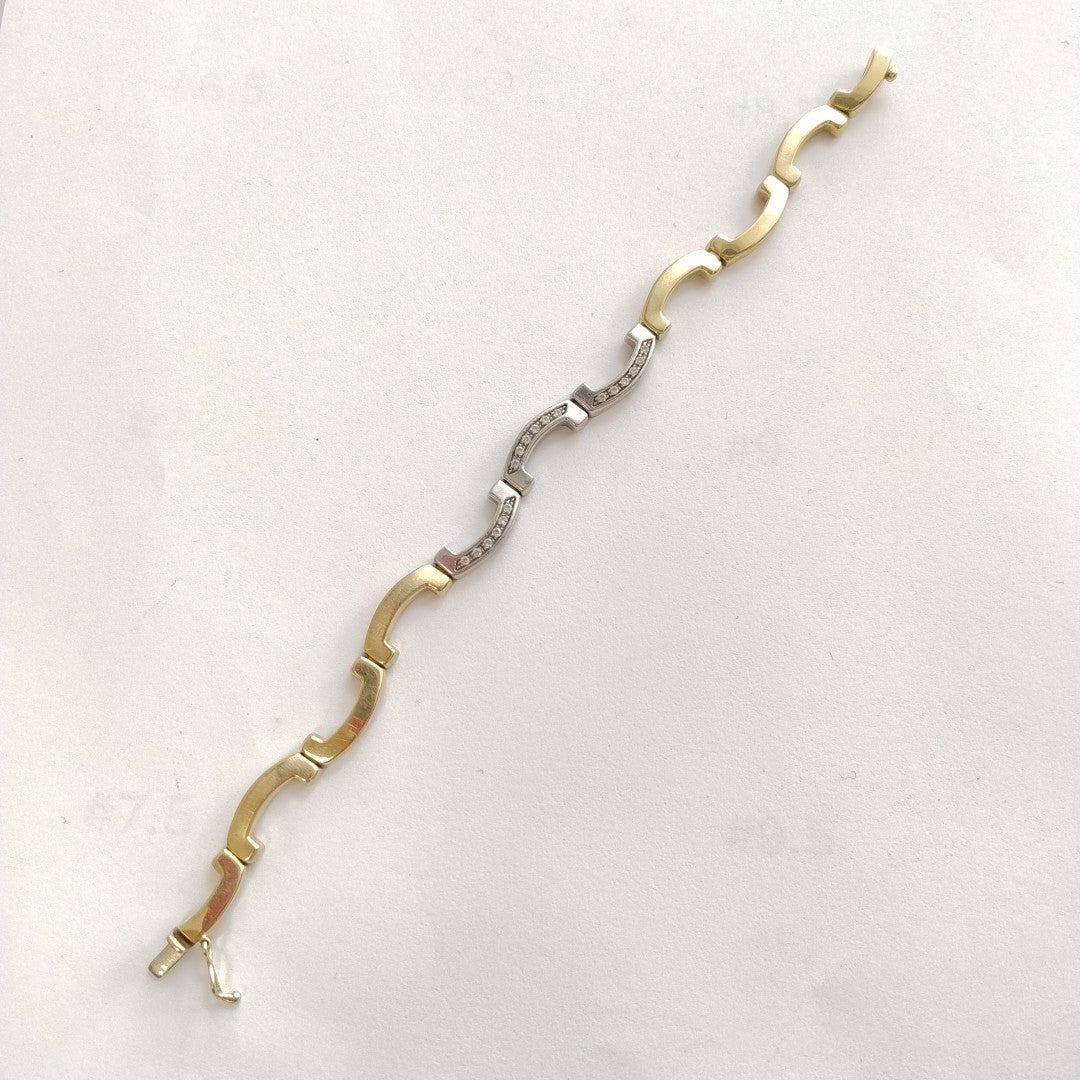 PULSERA ORO 14 K 12.8 GRMS (SEMINUEVO)