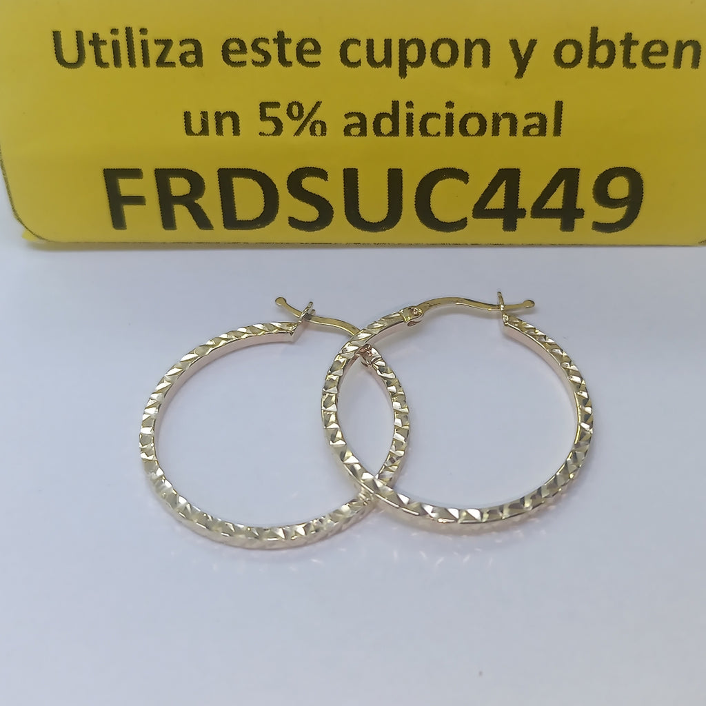 ARRACADAS ORO 14K 1.9 (NUEVO)