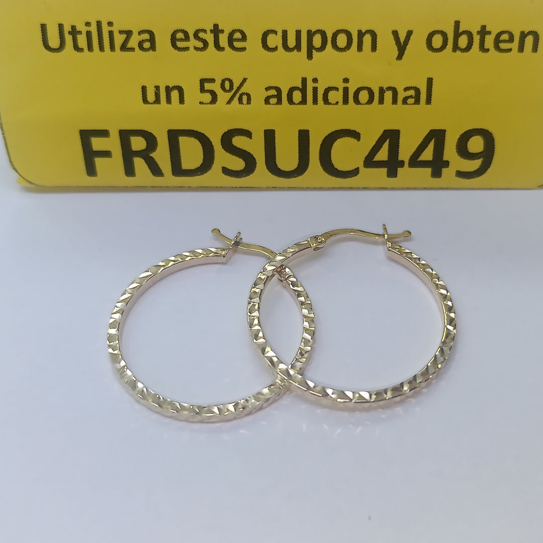 ARRACADAS ORO 14K 1.9 (NUEVO)