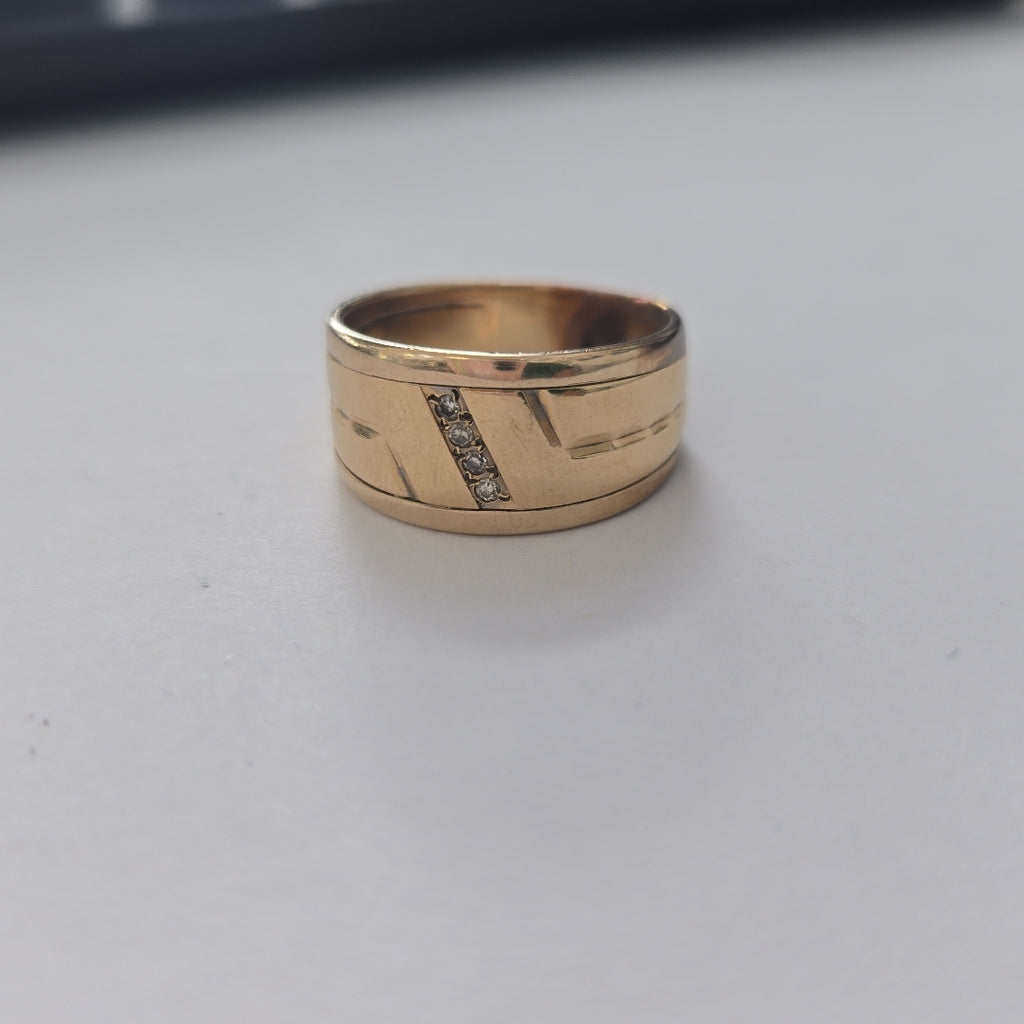 ARGOLLA ORO 14 K 6.9 GRMS (SEMINUEVO)