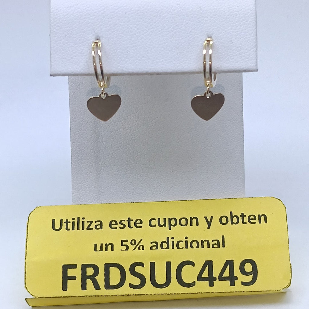 HUGGIES ORO 14K 2.1 (NUEVO)