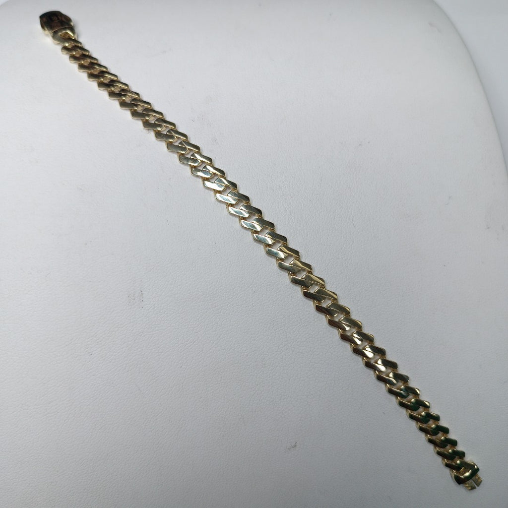 PULSERA MONACO ORO 10K 6.6 (NUEVO)