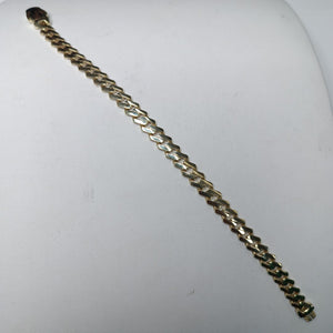 PULSERA MONACO ORO 10K 6.6 (NUEVO)