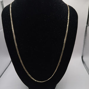 CADENA BARBADA 14K 60 CM 5.9 GR (NUEVO)