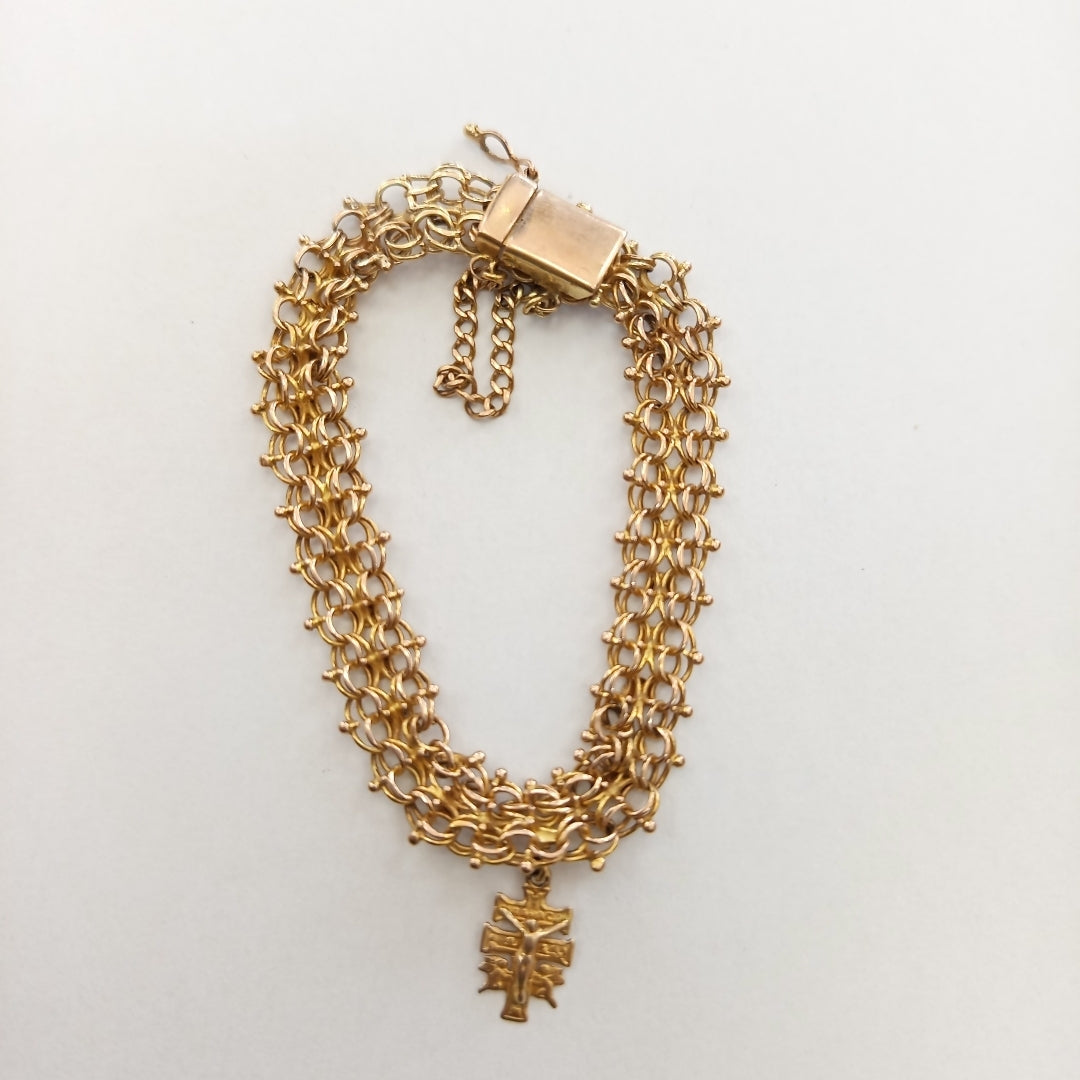 PULSERA ORO 10 K 14.2 GRMS (SEMINUEVO)