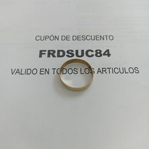 ARGOLLA ORO 10 K 1.8 GRMS (SEMINUEVO)