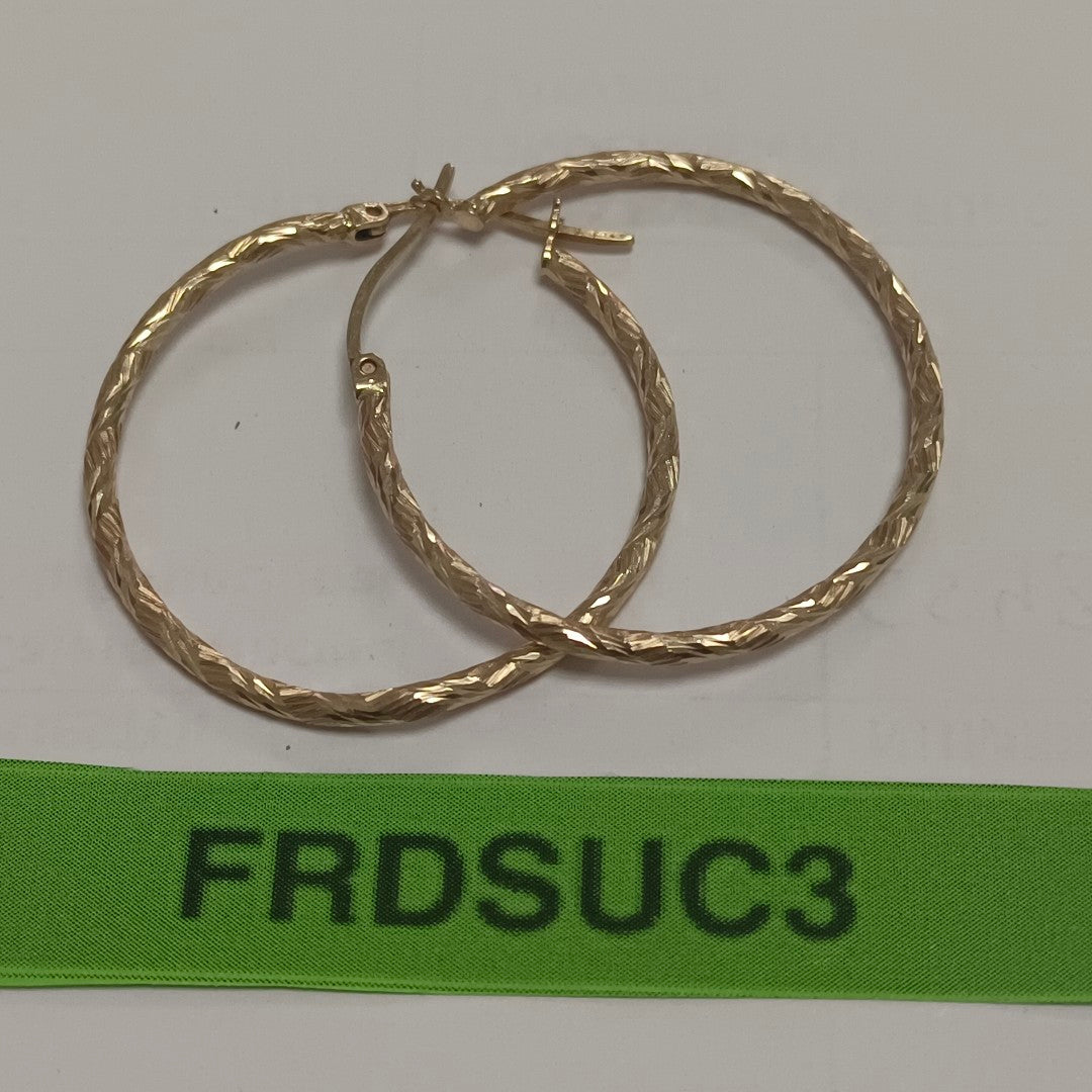 ARRACADAS PAR ORO 14 K 3,40 GRMS (SEMINUEVO)