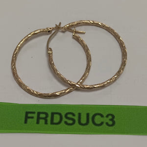 ARRACADAS PAR ORO 14 K 3,40 GRMS (SEMINUEVO)