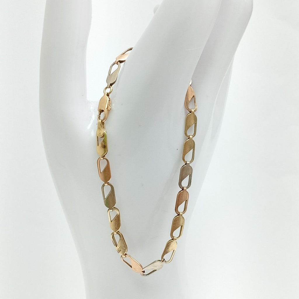 PULSERA ORO COMBINADO 14 K 4,20 GRMS (SEMINUEVO)