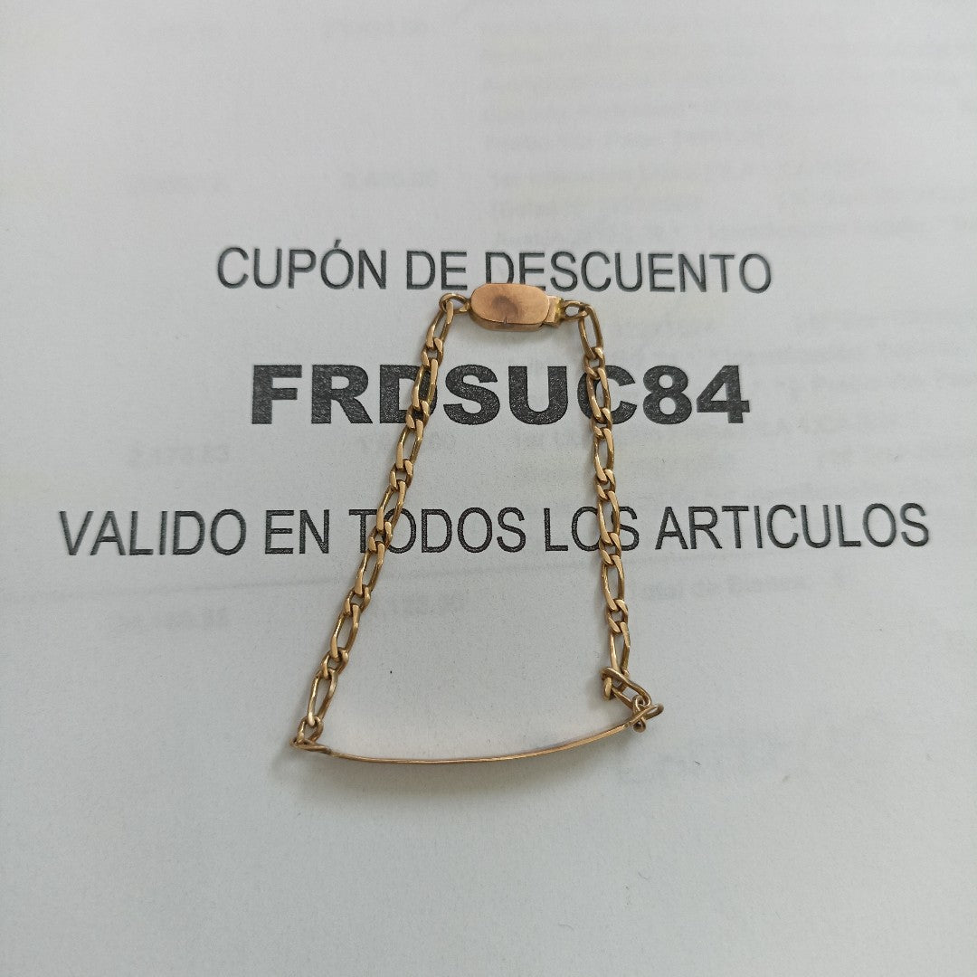ESCLAVA ORO 10 K 2,70 GRMS (SEMINUEVO)
