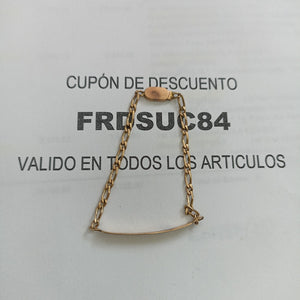 ESCLAVA ORO 10 K 2,70 GRMS (SEMINUEVO)