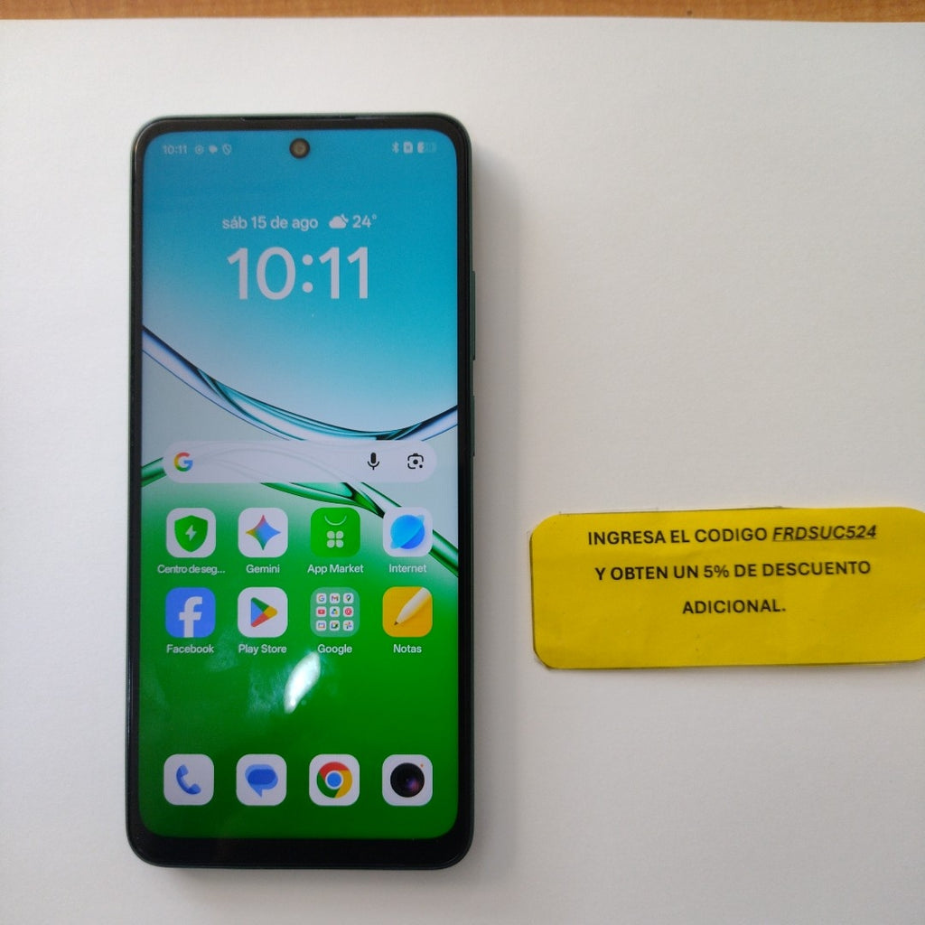 CELULAR OPPO A5 CPH2727 (2025) 256 GB 4 GB RAM (SEMINUEVO)