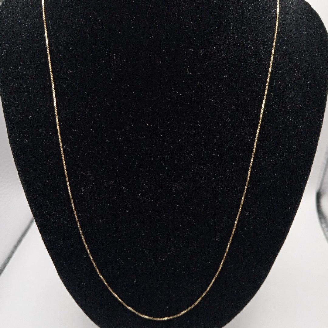 CADENA VENECIANO 14K 55 CM 1.7 GR (NUEVO)