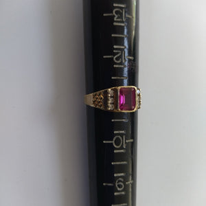 ANILLO ORO 10 K 3.5 GRMS (SEMINUEVO)