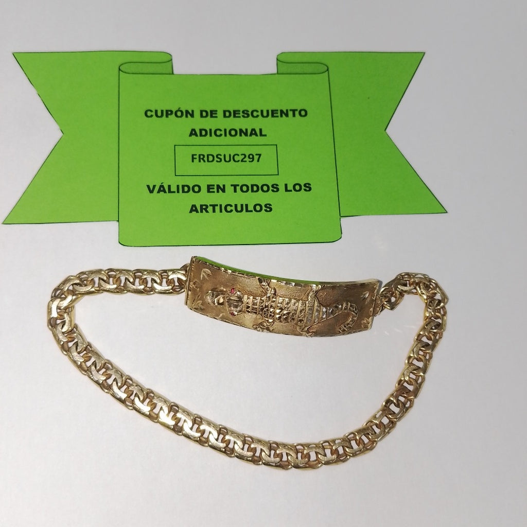 ESCLAVA ORO 14 K 24,30 GRMS (SEMINUEVO)