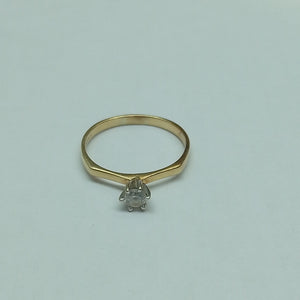 ANILLO ORO 10 K 2,20 GRMS (SEMINUEVO)