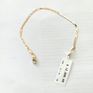 PULSERAS DAMA ORO 14K 2.1 (NUEVO)
