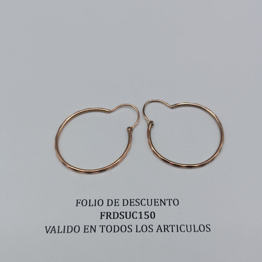 ARRACADAS PAR ORO 8 K 2 GRMS (SEMINUEVO)