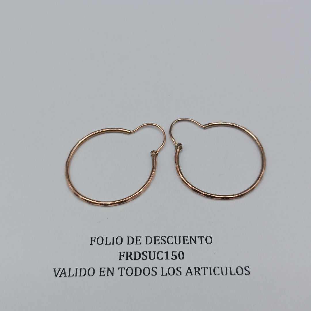ARRACADAS PAR ORO 8 K 2 GRMS (SEMINUEVO)