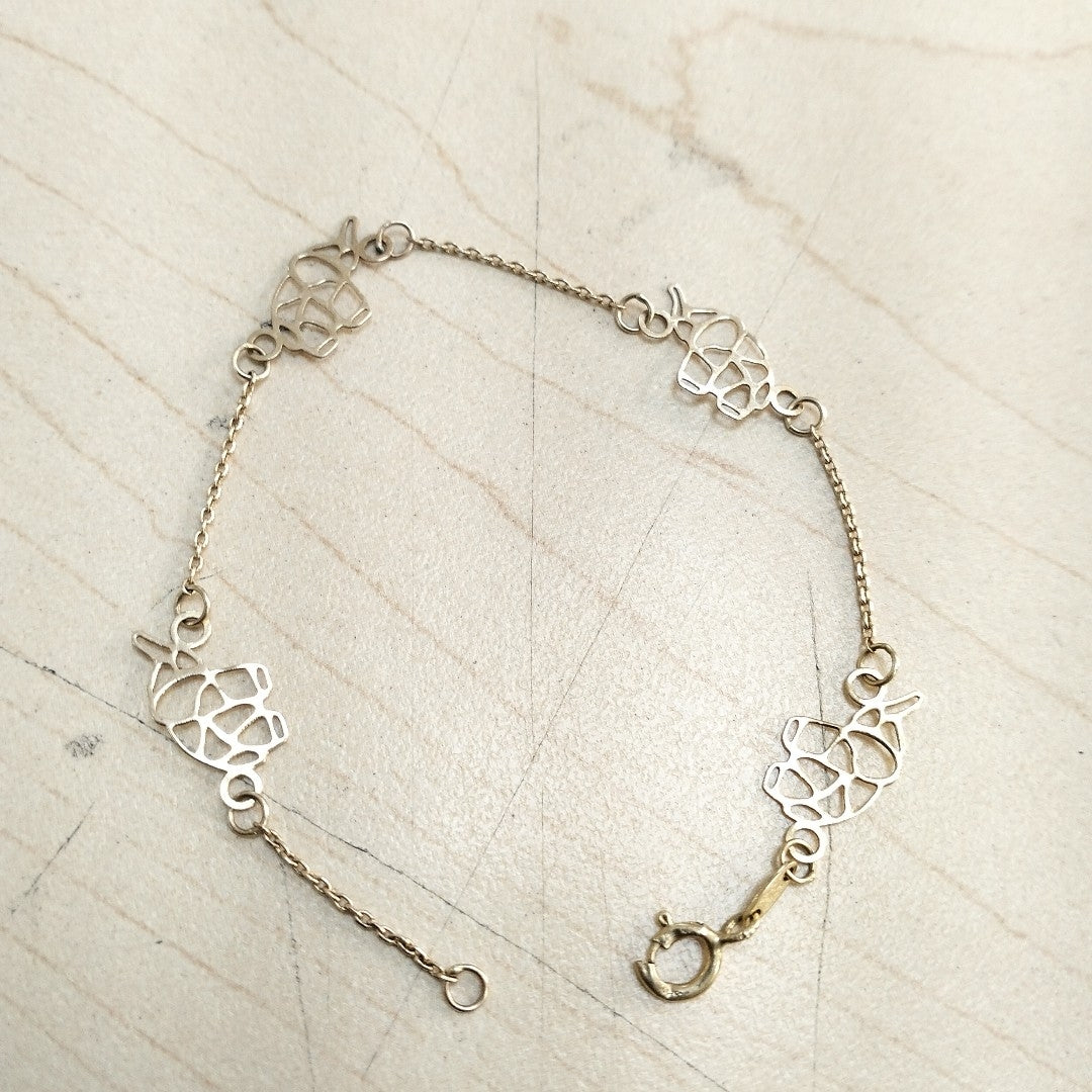 PULSERA ORO 14 K 1.1 GRMS (SEMINUEVO)